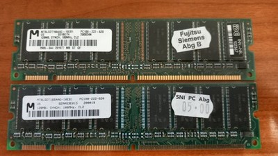 Micron MEMORY, MT8LSDT1664AG-10EB1 PC100-222-620 128MB, SYNCH, 100MHz, CL2