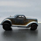 1968 Hot Wheels Redline Classic '36 Ford Coupe Gold USA+Paint Loss Diecast🚗