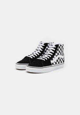 Vans SK8-Hi Checkerboard Schwarz Weiß Sneaker High Top Unisex Gr. 44