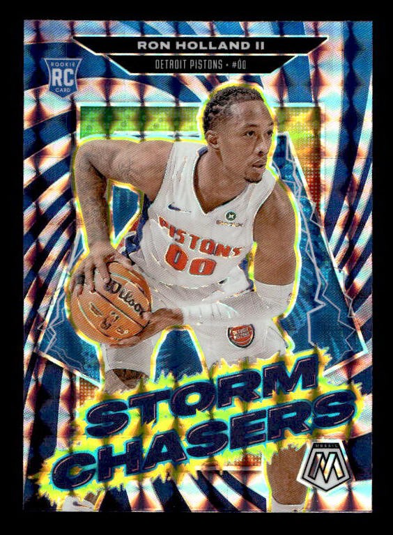 2024-25 Panini Mosaic Ron Holland II SP RC Storm Chasers #6 Detroit Pistons