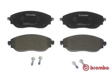 Image of BREMBO P59082 Brake Pad Set For Disc Front For Fiat Nissan Opel Renault Vauxhall