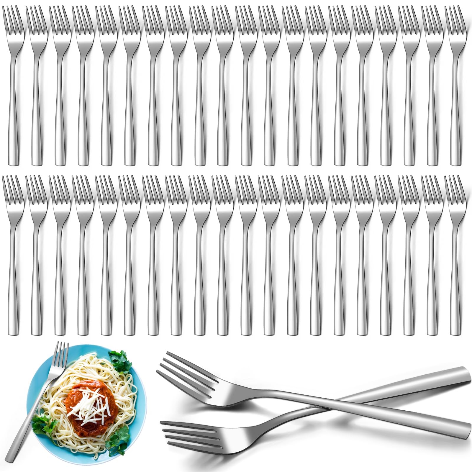 Bulk 6.7 Inch Stainless Steel Silver