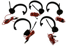 Lot of 5 Plantronics Poly Blackwire 3310 BW3310 Headset on-ear BW3310 USB-C A