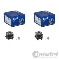2X GSP RADLAGER-SATZ Hinten Beidseitig Passend FÜR Nissan Juke Qashqai X-TRAIL