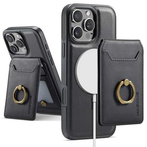 For iPhone 16 Pro Max 15 14 13 12 11 XR Magnetic Phone Case 2in1 Leather Wallet - Picture 6 of 15