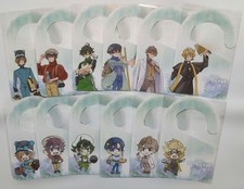 Juego de placas de puerta White Tails usadas Hotel Petrichor, WT Black Tales, Animate