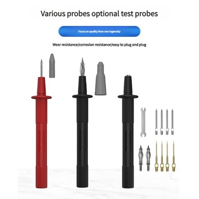 Exact Measurement Probe Set 3 Alternative Ends 4mm 2mm 1mm for Circuit Board