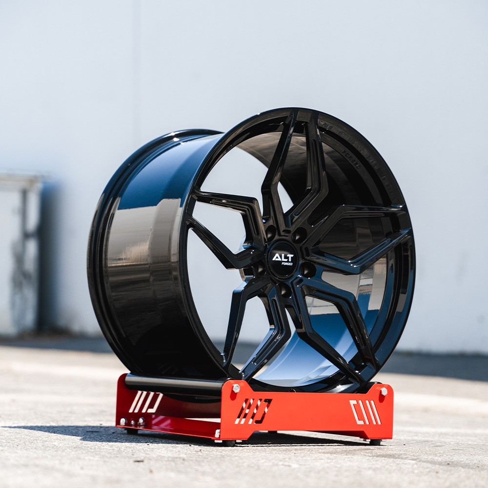 20" ALT Forged ALT5R Wheels in Gloss Black for Audi R8 Gen 1