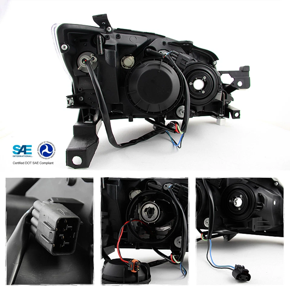 Faros halógenos izquierda+derecha Fit 2008-2011 Subaru Impreza 2008-2014 WRX Foto 2 de 4