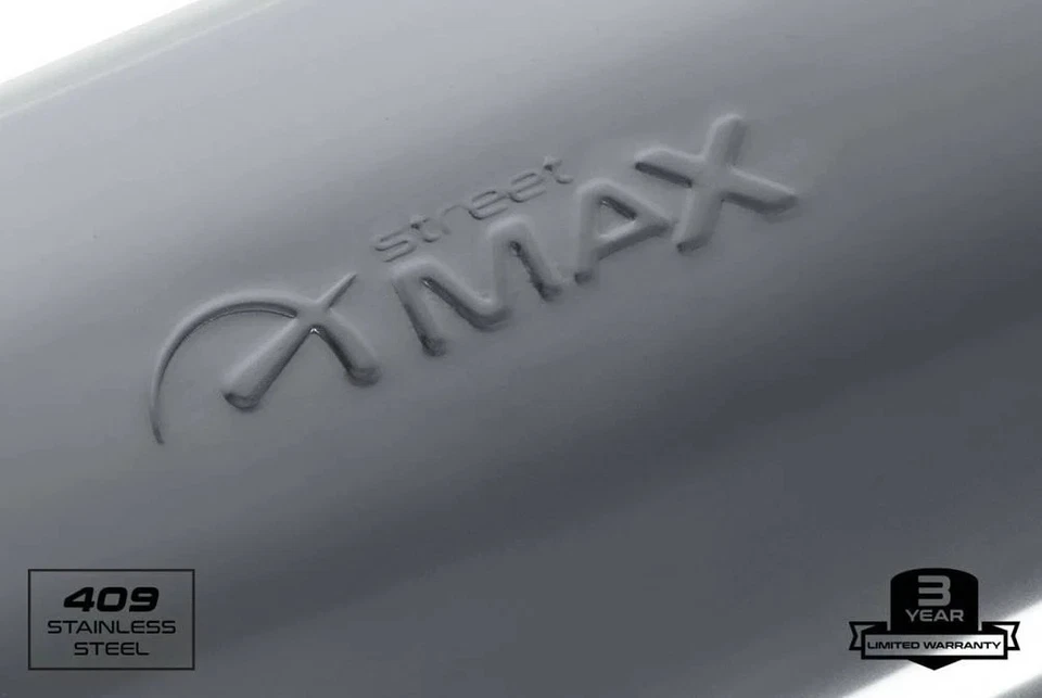 For GMC Sierra 2500 HD 2007-2016 Street Max SM12909 409 SS Oval Exhaust Muffler Foto 2 de 4