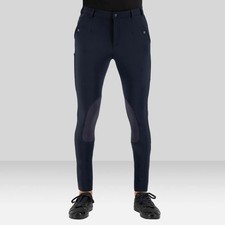 Euro-Star summer men's breeches Gabriel knee grip blue size 50 NP €249 (E)