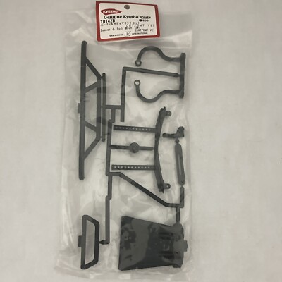 KYOSHO TR142B BUMPER AND BODY MOUNT SET(DRT/DMT VE) NOS NIP