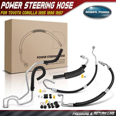#ad #ad Power Steering Pressure and Return Hose Assembly for Toyota Corolla 1995 1997 $129.38