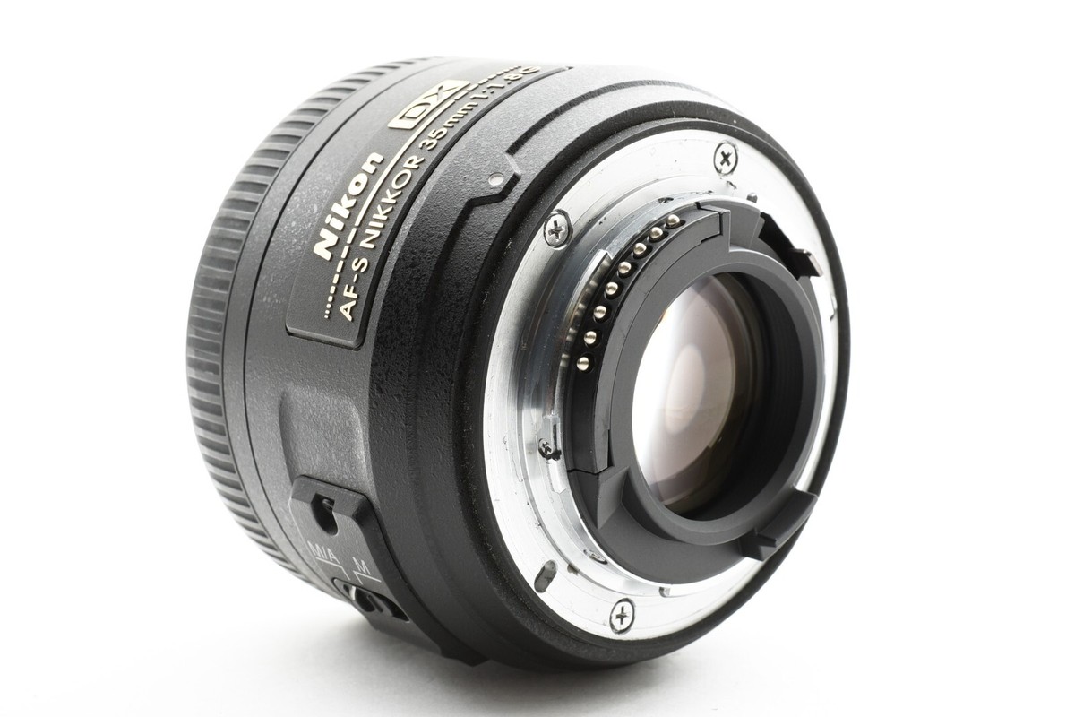 Nikon AF-S DX NIKKOR 35mm f/1.8 G Lens w/Caps,Filter [Exc++]