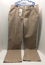 Tommy Hilfiger Janie Fit Khaki Stretch Comfort Dress Pants - Women's 12R  NWT 