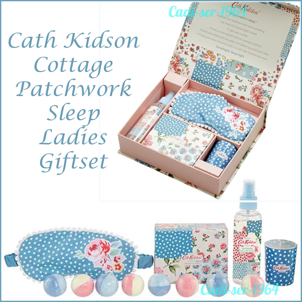 cath kidston cottage patchwork sleep set