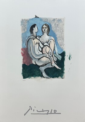 PABLO PICASSO Le Couple 1982 Marina Picasso Art Collection