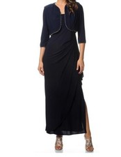 Mother of bride Women's Occasions Wedding Prom Church jacket dress plus 20W2X US