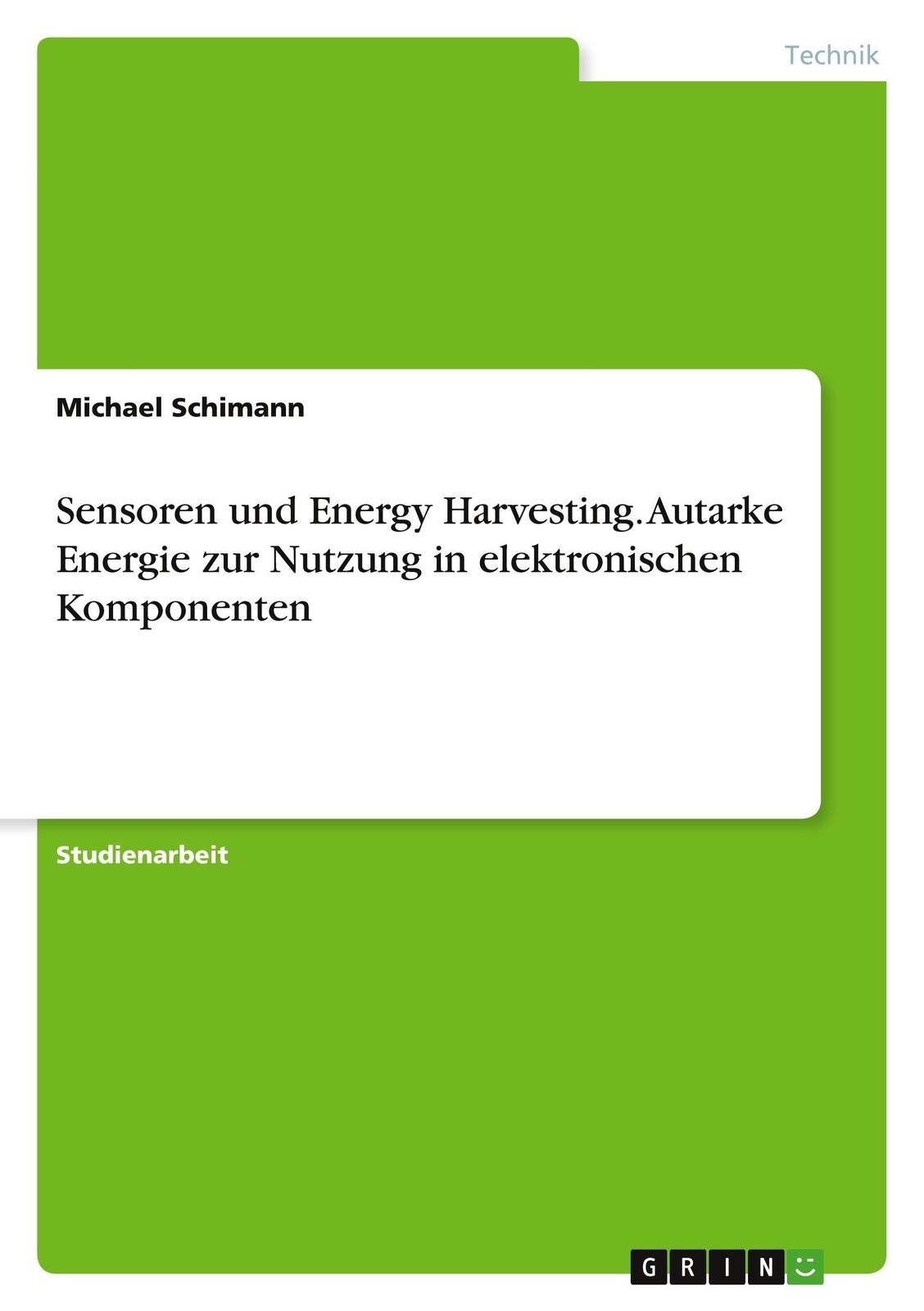 Thumbnail - Sensoren Und Energy Harvesting. Autarke Energie Zur Nutzung In