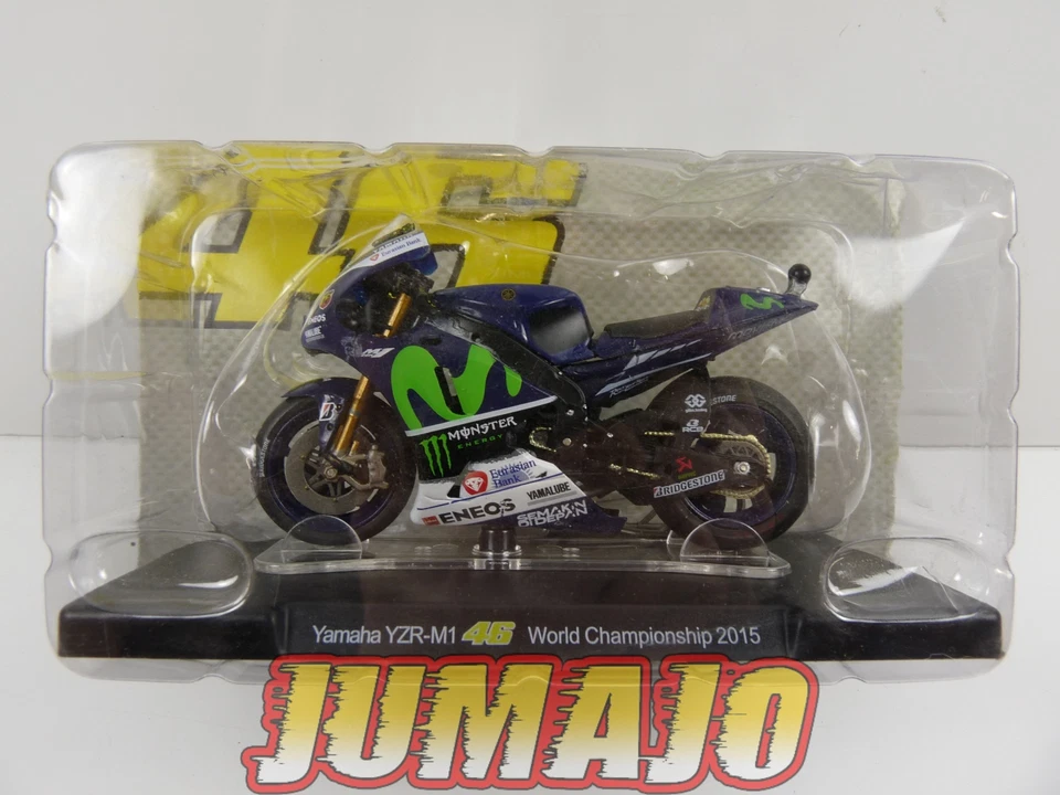 MR102 Moto Valentino Rossi LEO MODELS 1/18 : Yamaha YZR M1 #46 World Championshi - Immagine 4 di 4