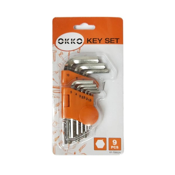SechskantschlüSsel-Set 1,5-10Mm Werkzeug Satz WinkelschlüSsel-image