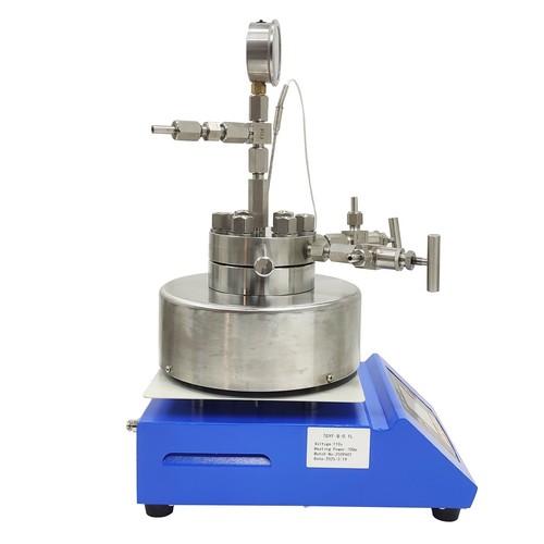 100ml Stainless Hydrogenation Miniature Magnetic Stirring High Pressure Reactor - Picture 20 of 24