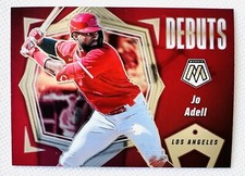 2021 Panini Mosaic Baseball Jo Adell Red Debut RC Rookie Card #PD1 💎