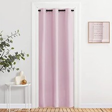 Room Darkening Curtain for Kids Bedroom Nursery W42" X L84" Baby Pink