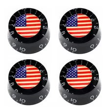 Guitar Speed Control Knobs Volume Tone Knobs Top Hat Knobs for Les Paul LP SG ES