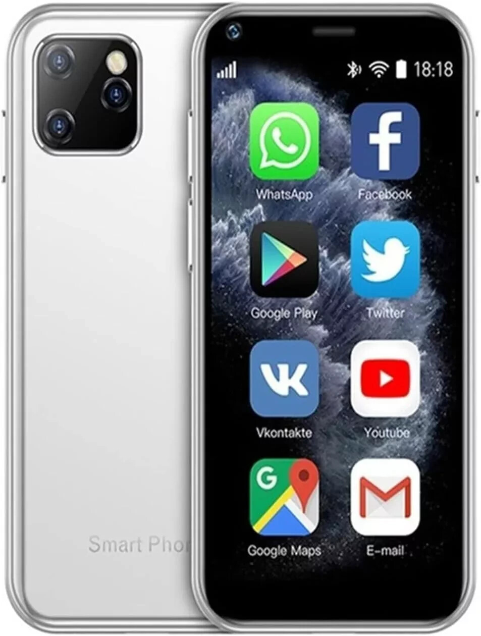 Mini telefono cellulare 3G, Rainbuvvy XS11 Smartphone piccolo 2,5. 477313