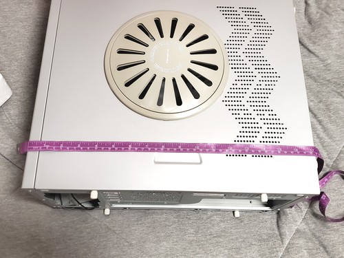 NEW IN BOX VINTAGE ATX TOWER PC CASE: blue silver retro sleeper AGM-3000 EZ-4000 - Picture 17 of 18