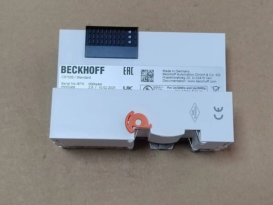 1 Stück Neu Beckhoff CX7000 Controller Modul CX-7000 Originalverpackt Brandneu Kostenloser Versand - Bild 4 von 4