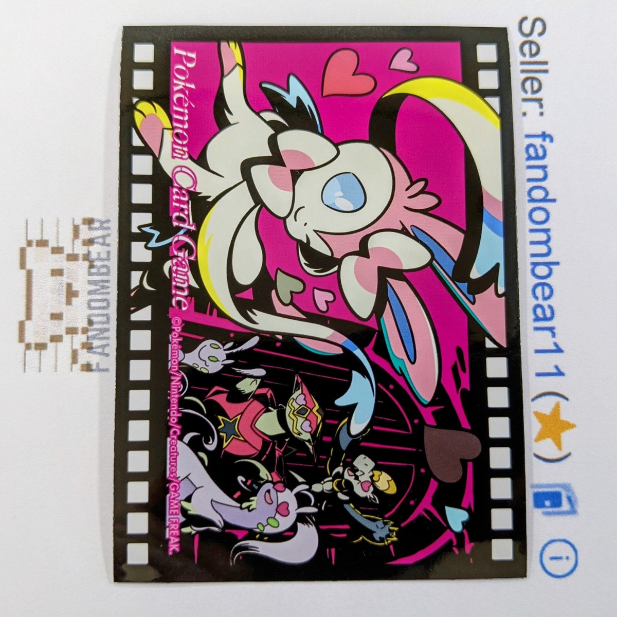2023 Sylveon Midnight Agent: The Cinema Single Card Sleeve Pokemon
