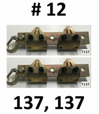 SET#12 - TWO 2X  AUTO BODY  Frame Rack Unibody Clamp BODY SHOP TOOLS 