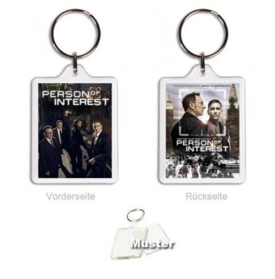 Person of Interest mit Jim Caviezel, M. Emerson  - Schlüsselanhänger / key fob