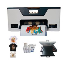 1set New High quality A3 DTF Printer with Oven  ink film powder  