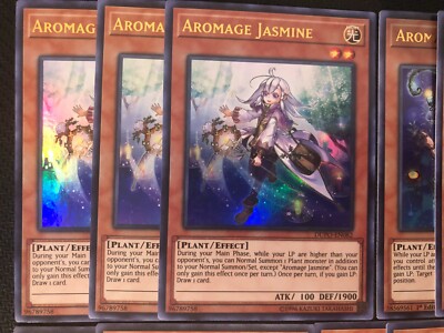 YUGIOH AROMAGE DECK- JASMINE- ROSEMARY- BERGAMOT- JAR- PLANT NEAR MINT |  eBay