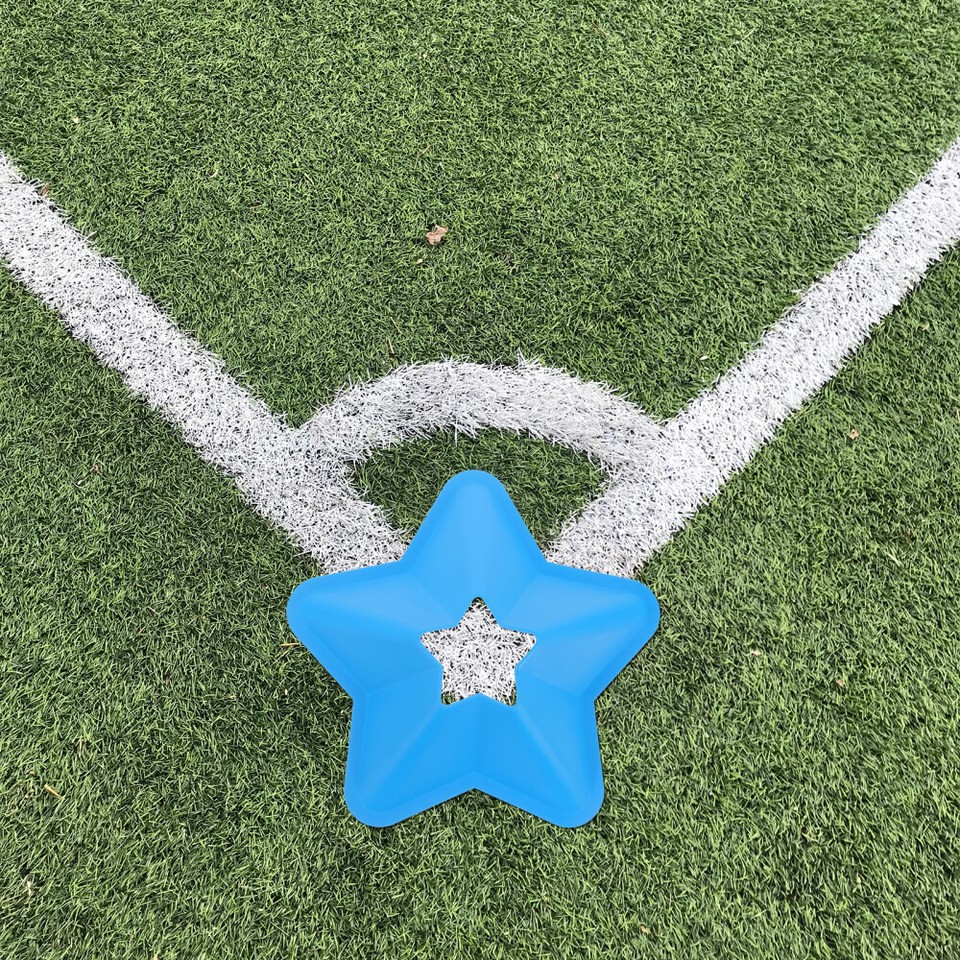 5Pcs Soccer Training Discs Football Training Equipment Colored Disc