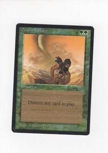 Desert Twister Arabian Nights LP/MP MTG Magic the Gathering b