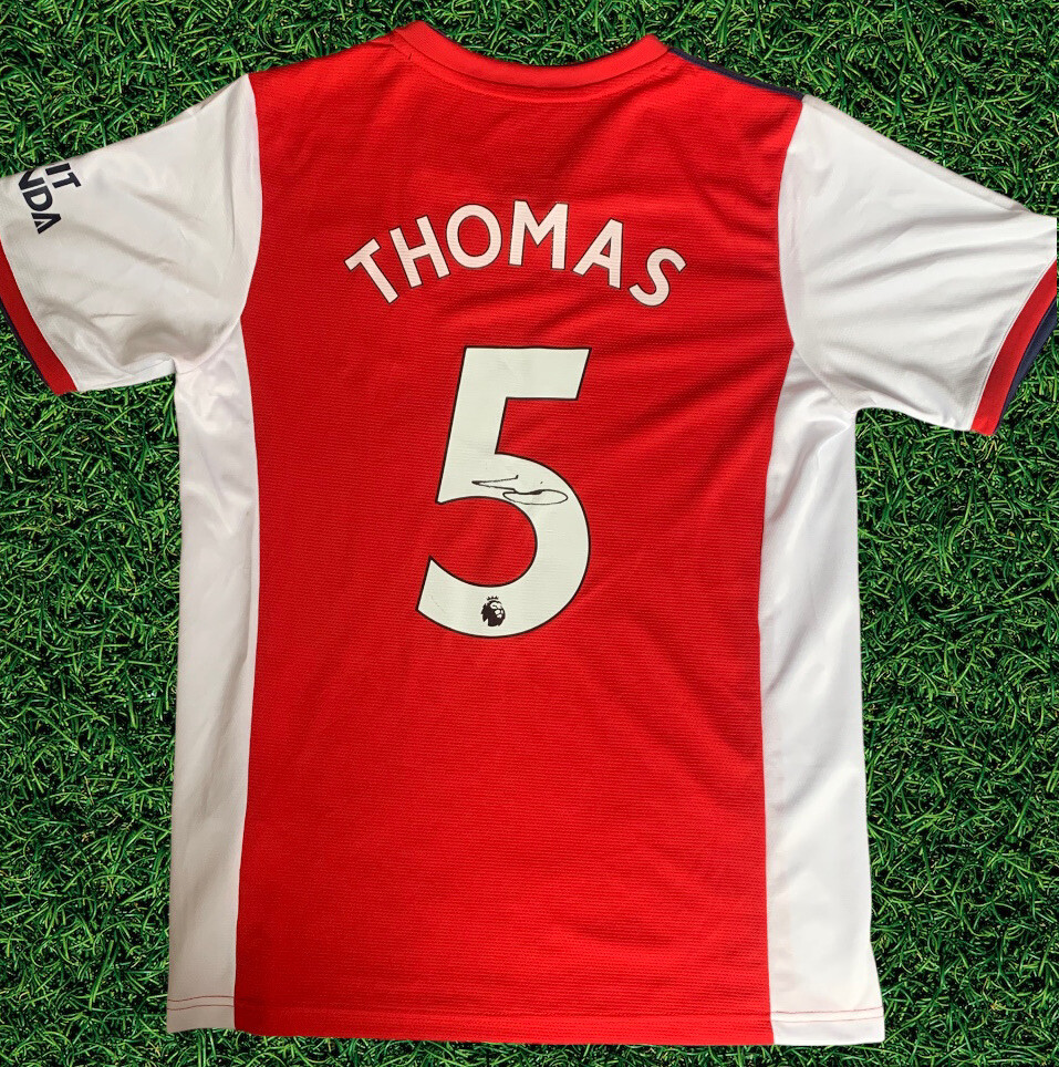 Thomas Partey Arsenal Jersey Number THOMAS PARTEY GENUINE