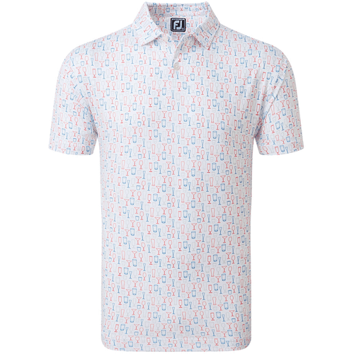 FOOTJOY GLASS PRINT MENS GOLF POLO SHIRT / ALL COLOURS & SIZES @ 50% OFF RRP - Picture 7 of 12