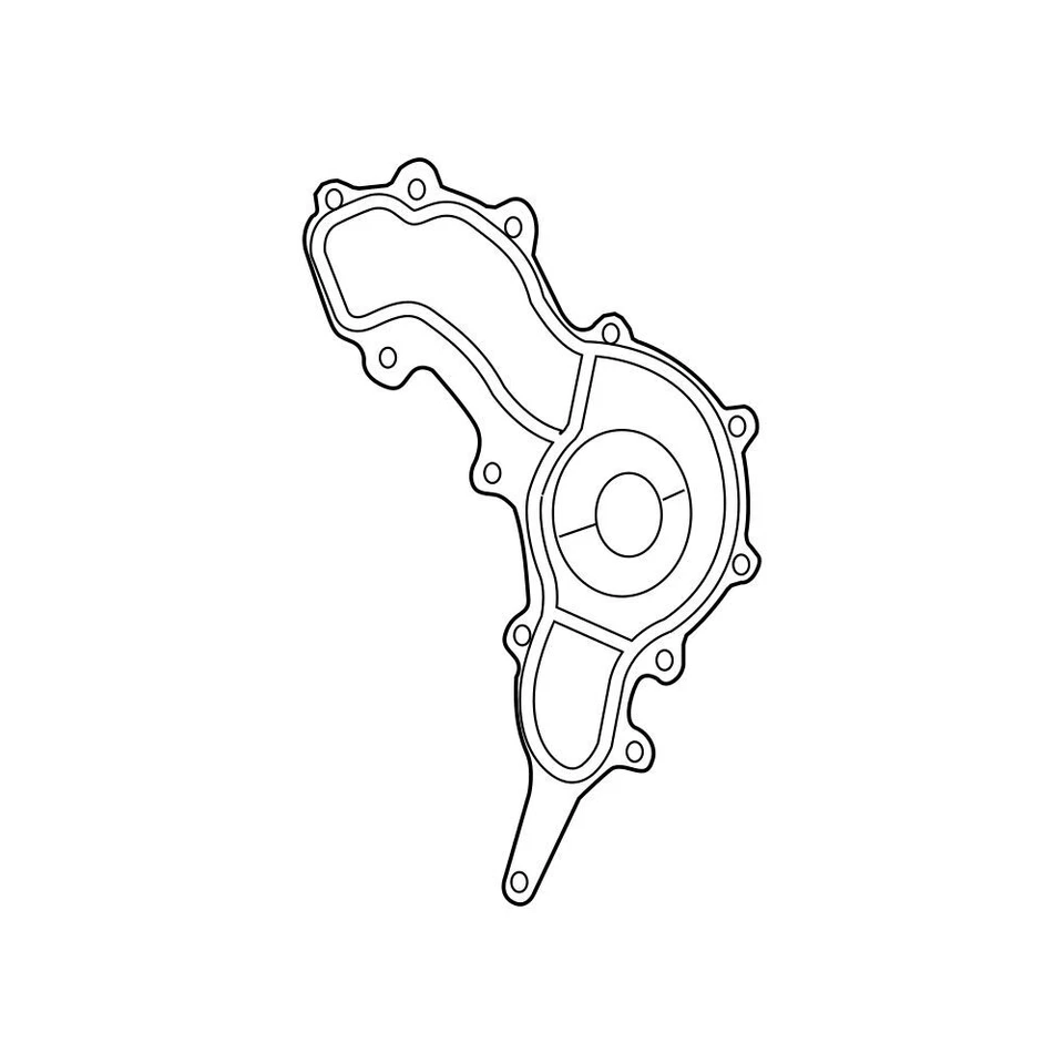 Junta de bomba de agua de motor Mopar original OEM para Chrysler 300 200 68087340AA Foto 3 de 3