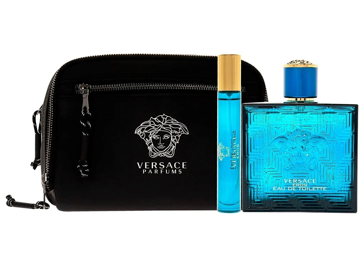 Versace Eros Eau De Toilette Spray - 3.4 oz bottle