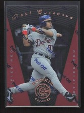 1997 Pinnacle Certified Red Raul Casanova RC #122 Detroit Tigers