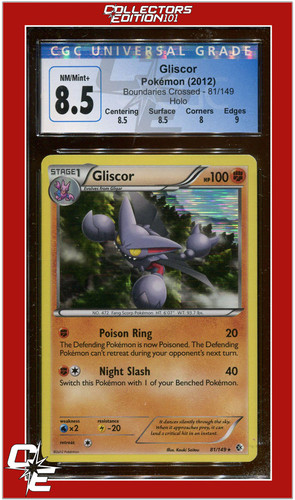 Gliscor graded CGC 8.5 for sale on eBay