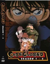 DVD Anime Detective Conan Case Closed TV Series Season 1-5 1-130 English Dub