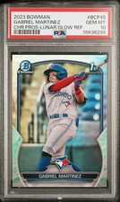 *PSA 10* Gabriel Martinez 2023 Bowman Chrome 1st Lunar Glow - Toronto Blue Jays