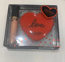 Revlon Love Is On Something Special Set, Snow Pink Gloss & Duo Mirror Set NEW
