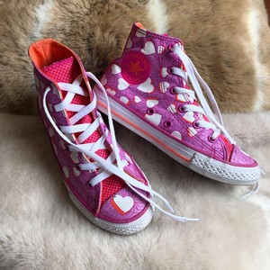 kids white converse size 1