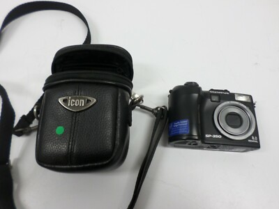 Olympus SP-350 8.0MP Digital Point Shoot Camera w/ Case 